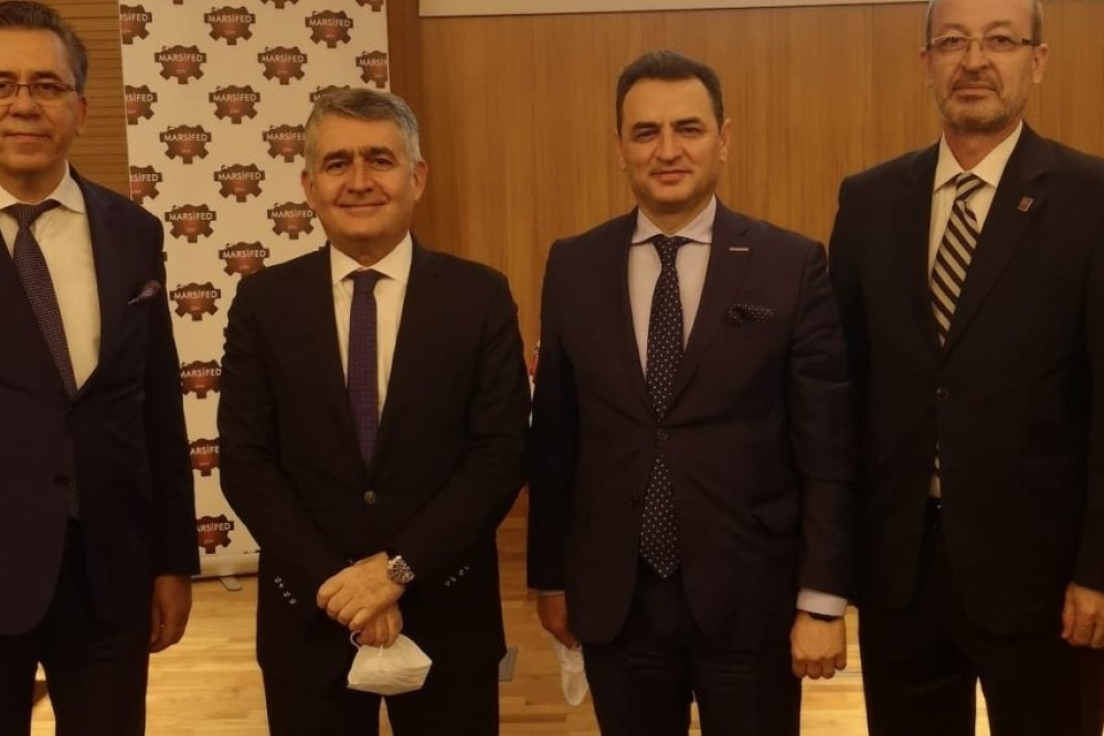 MARSİFED Ev Sahipliğinde Gerçekleştirilen Finans Sohbetleri Etkinliğinde TÜRKONFED Başkanı Orhan Turan’ı Dinledik.