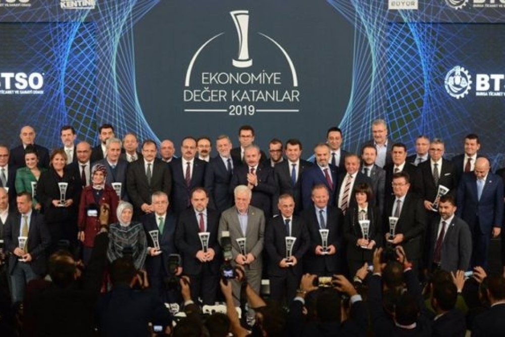 Ekonomiye Değer Katanlar Ödül Töreni Gerçekleştirildi.