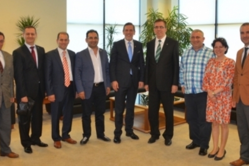 BTSO Başkanı İbrahim Burkay'a Hayırlı Olsun Ziyareti