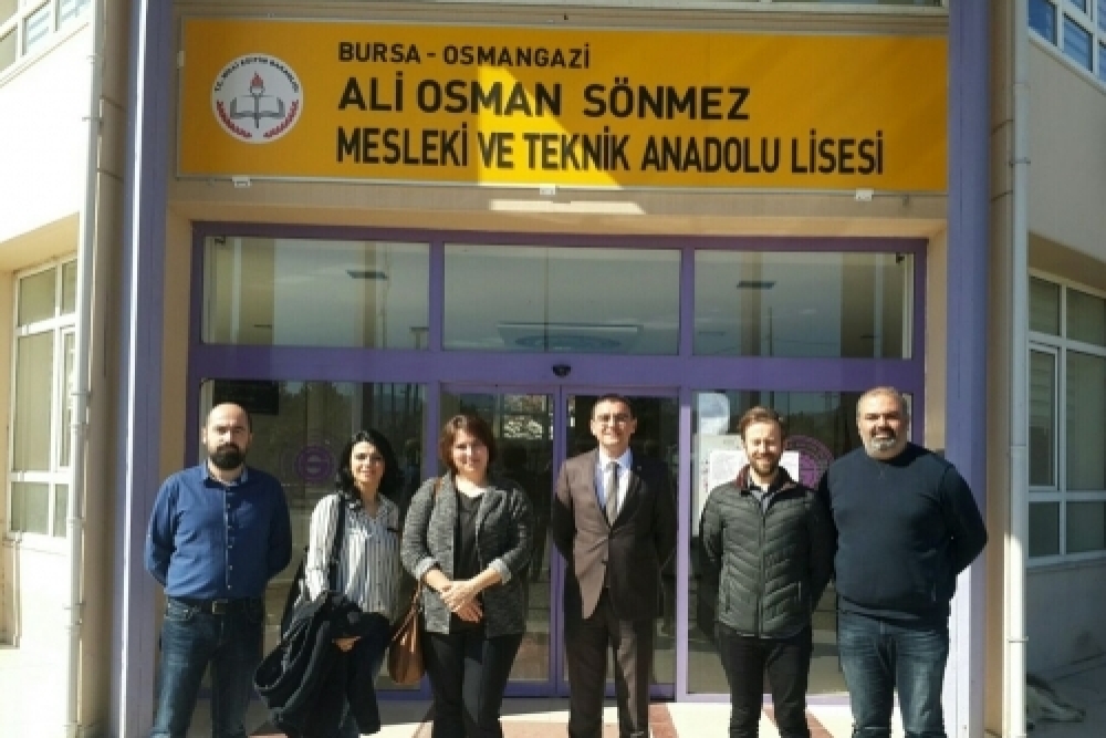 Ali Osman Sönmez Teknik Ve Endüstri Meslek Lisesini Ziyaret Ettik. 