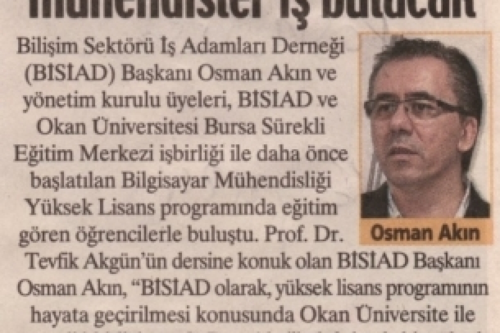 Yazılım Vadisi Projesi İle Mühendisler İş Bulacak 