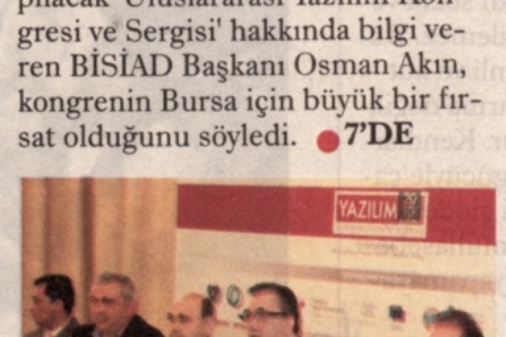 Yazılım Devleri Bursa'da Buluşacak 