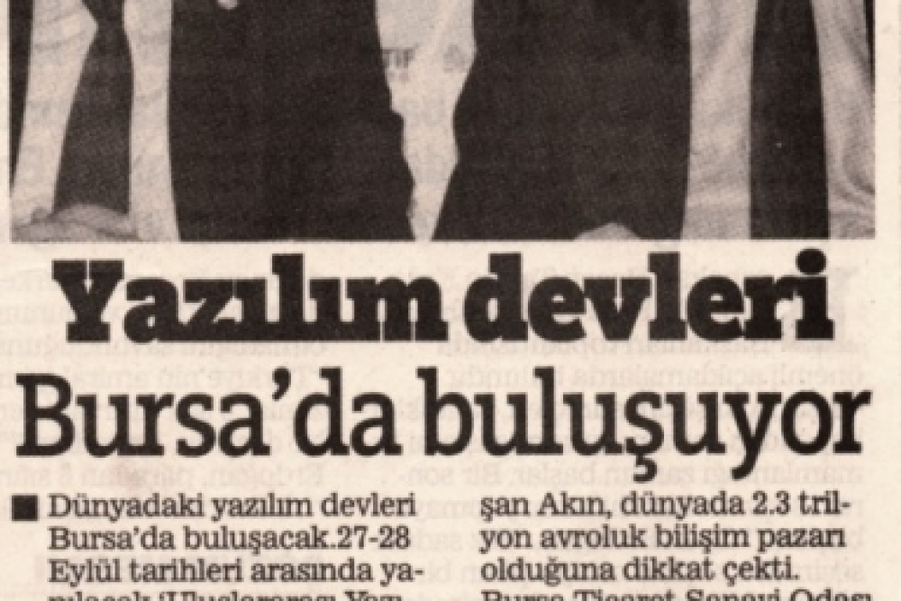 Yazılım Devleri Bursa'da Buluşuyor