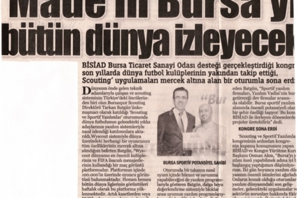 'Made İn Bursa'yı Bütün Dünya İzleyecek 