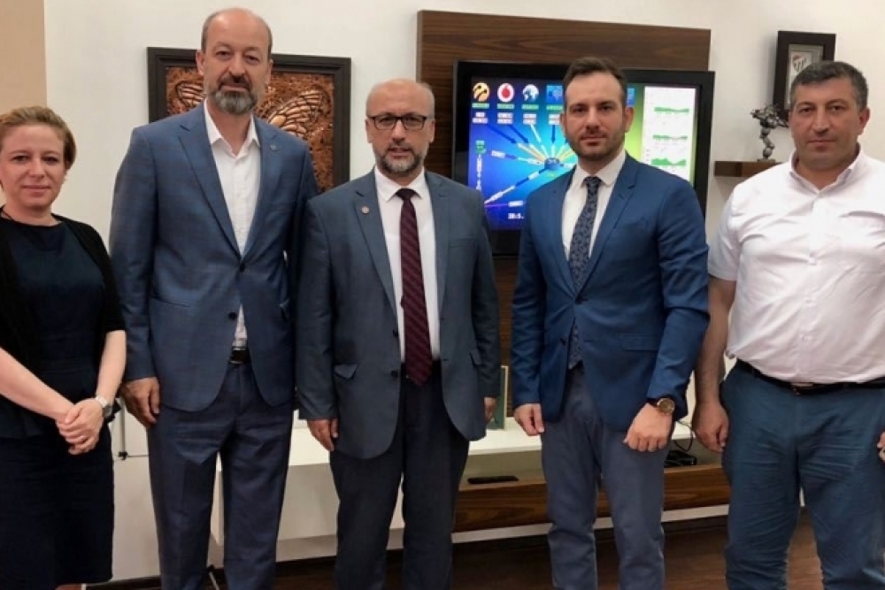 Saadet Partisi Bursa İl Başkanı İsmail Özdemir BİSİAD’ı Ziyaret Etti. 