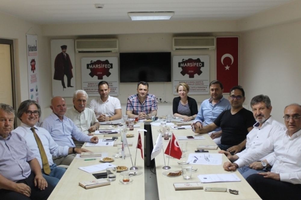 MARSİFED Yönetim Kurulu’na Nezaket Ziyaretinde Bulunduk