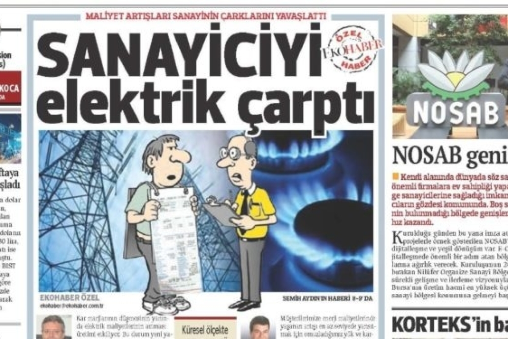 Başkanımız Sn. Idris Doğrul'un ve Bursalı Sanayicilerin EkoHaber Gazetesi'ne Yansıyan Röportajı.... 