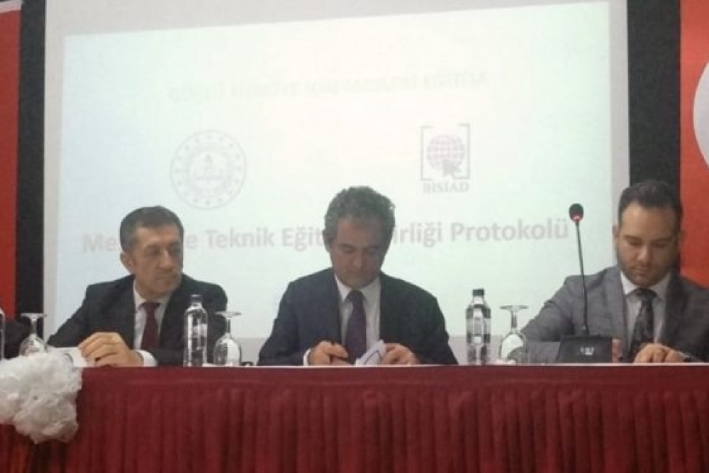 BİSİAD ile Milli Eğitim Bakanlığı arasında “Mesleki Eğitim İş Birliği Protokolü” 