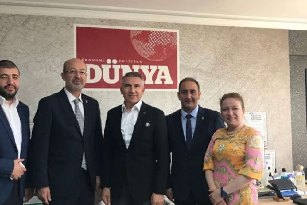 Dünya Gazetesi'ne Nezaket Ziyareti Gerçekleştirdik.