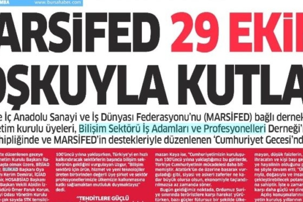BİSİAD Cumhuriyet Gecesi - 2019