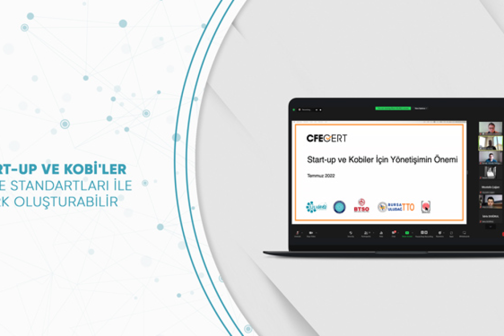 Start-up ve Kobiler İçin Yönetişimin Önemi Konulu Webinar Gerçekleştirildi.