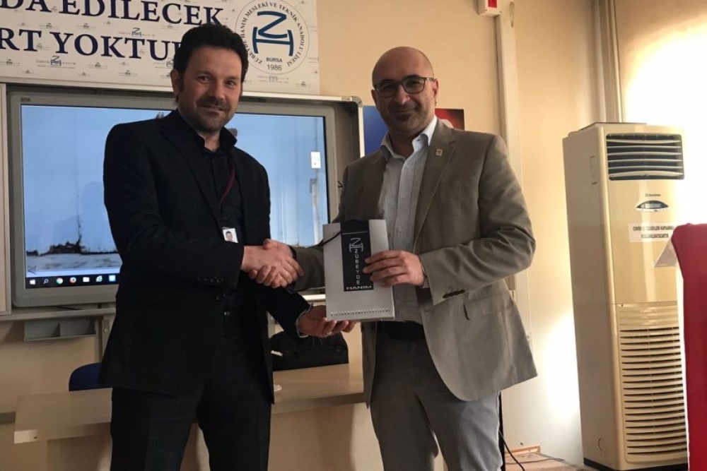 Zübeyde Hanım MTAL Öğrencileri İle Buluştuk. 