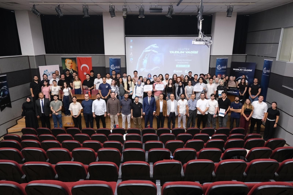 ULUTEK Yazılım Vadisi Staj Programı tamamlandı