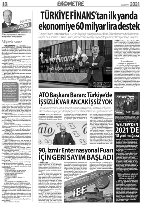 DİJİDÜNYA Köşemizde Bugün; "BİLİŞİMSİZ OLMAZ" 