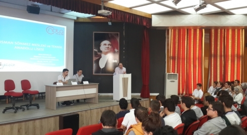 BİSİAD, Ali Osman Sönmez Mesleki ve Teknik Anadolu Lisesi Öğrencileri ile Bir Araya Geldi. 