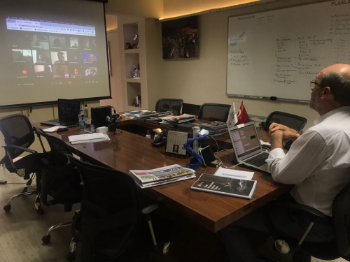 Yönetim Kurulu Yedek Üyelerimiz İle Online Toplantı Gerçekleştirdik.