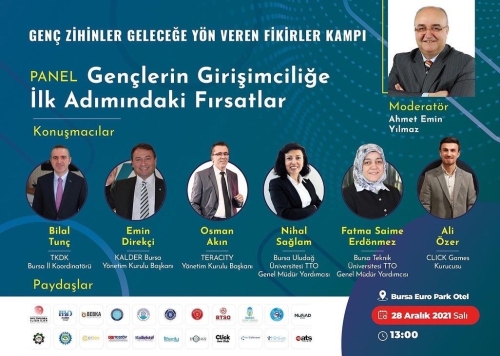Genç Zihinler Geleceğe Yön Veren Fikirler Kampı Başlıyor.