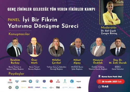 Genç Zihinler Geleceğe Yön Veren Fikirler Kampı Başlıyor.