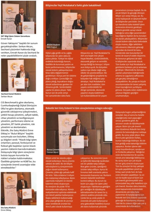 BTVizyon Bursa Toplantısı Basın Yansımaları... 