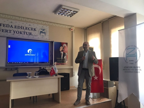 Zübeyde Hanım MTAL Öğrencileri İle Buluştuk. 