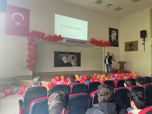 İnegöl'de Öğrenciler İle Buluştuk. 