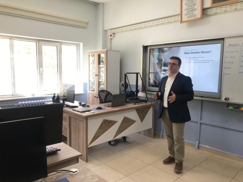 Kestel'de Bilişim Öğrencileri ile Buluştuk.