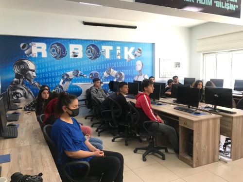 Kestel'de Bilişim Öğrencileri ile Buluştuk.
