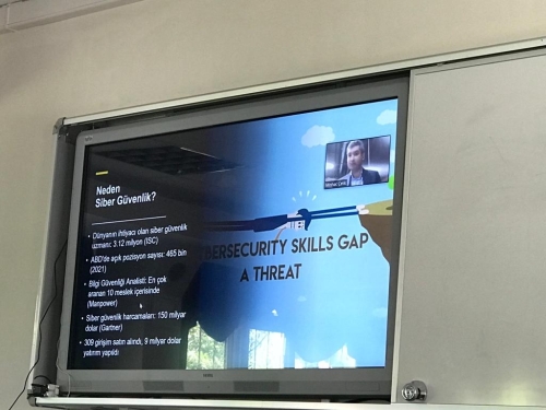 Mustafa Kemalpaşa'da Öğrencilere Siber Güvenlik Semineri Gerçekleştirdik.