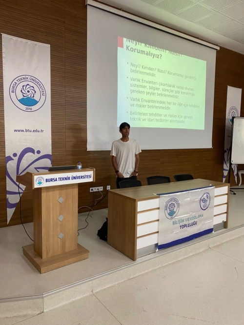 Sistem Ağ Güvenliği Semineri Gerçekleştirildi.