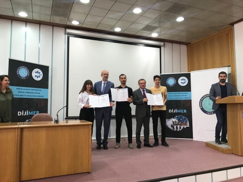 Dijital Dönüşüm Programı Sertifika Töreni Gerçekleştirildi.