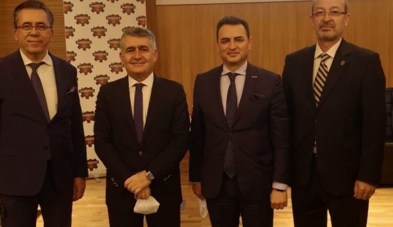 MARSİFED Ev Sahipliğinde Gerçekleştirilen Finans Sohbetleri Etkinliğinde TÜRKONFED Başkanı Orhan Turan’ı Dinledik.