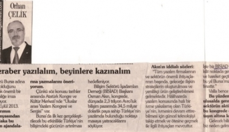 Hep Beraber Yazalım Beyinlere Kazınalım