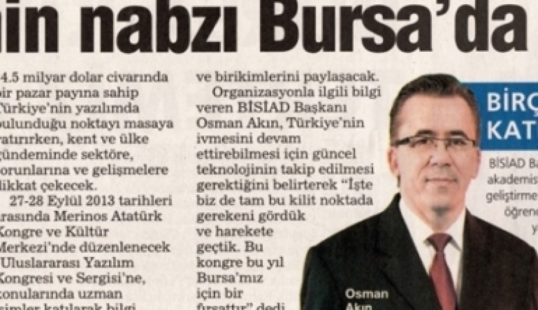 Bilişimin Nabzı Bursa'da Atacak 
