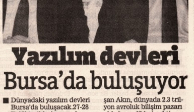 Yazılım Devleri Bursa'da Buluşuyor