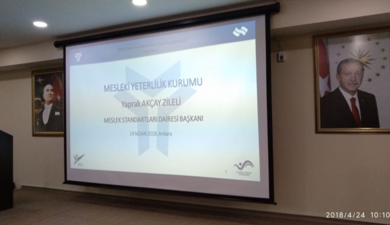 “Endüstri 4.0 Alanı Meslek Haritası” Çalıştayı İçin Ankara'daydık. 