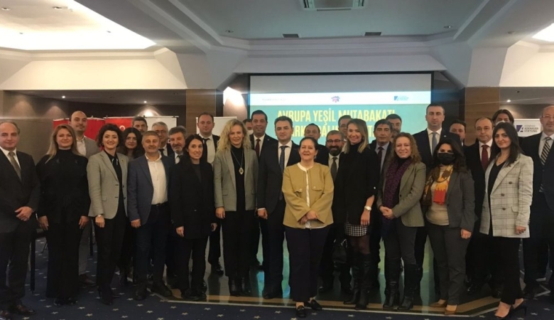 Avrupa Yeşil Mutabakatı Farkındalık Çalıştayı'na Katıldık. 