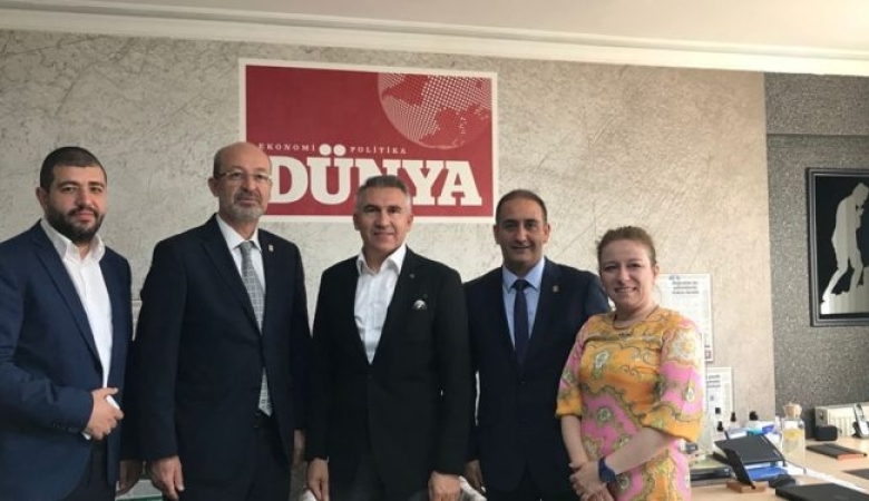 Dünya Gazetesi'ne Nezaket Ziyareti Gerçekleştirdik.