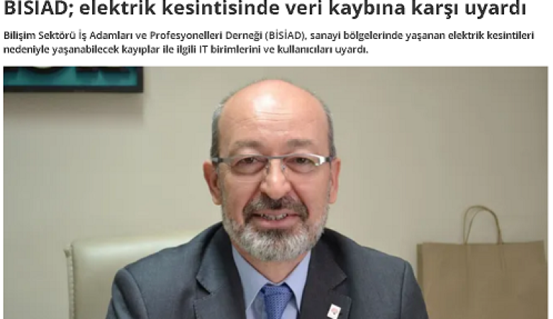 BİSİAD Başkanı İdris Doğrul'un, Enerji Kesintileri ve Kriz Senaryolarına İlişkin Açıklamasının Basın Yansımaları