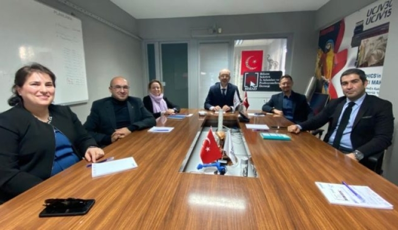 BUÜ DİJİMER'den Derneğimize Nezaket Ziyareti