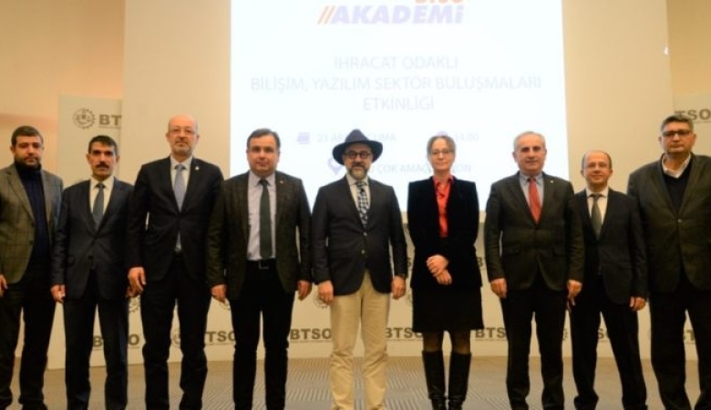 “İhracat Odaklı Bilişim Yazılım Sektör Buluşmaları” Etkinliği Gerçekleştirildi.